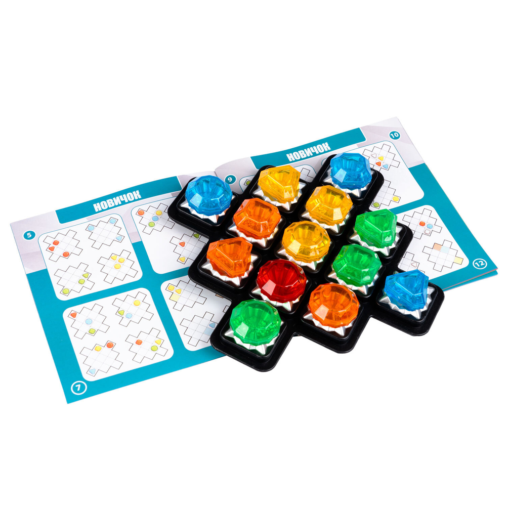 Логическая игра Самоцветы остров сокровищ