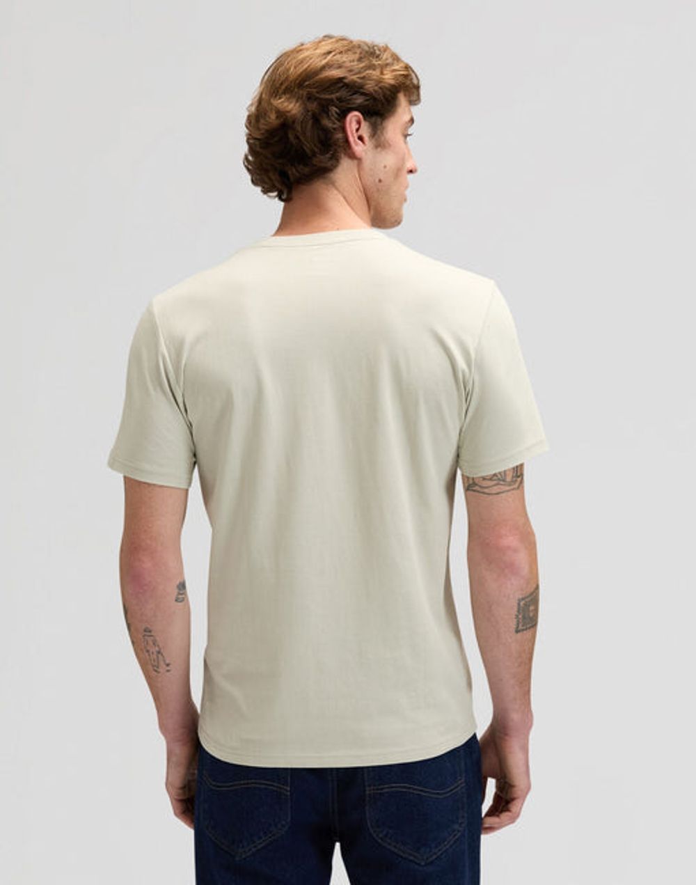 Футболка мужская LEE SS PATCH LOGO TEE COVE