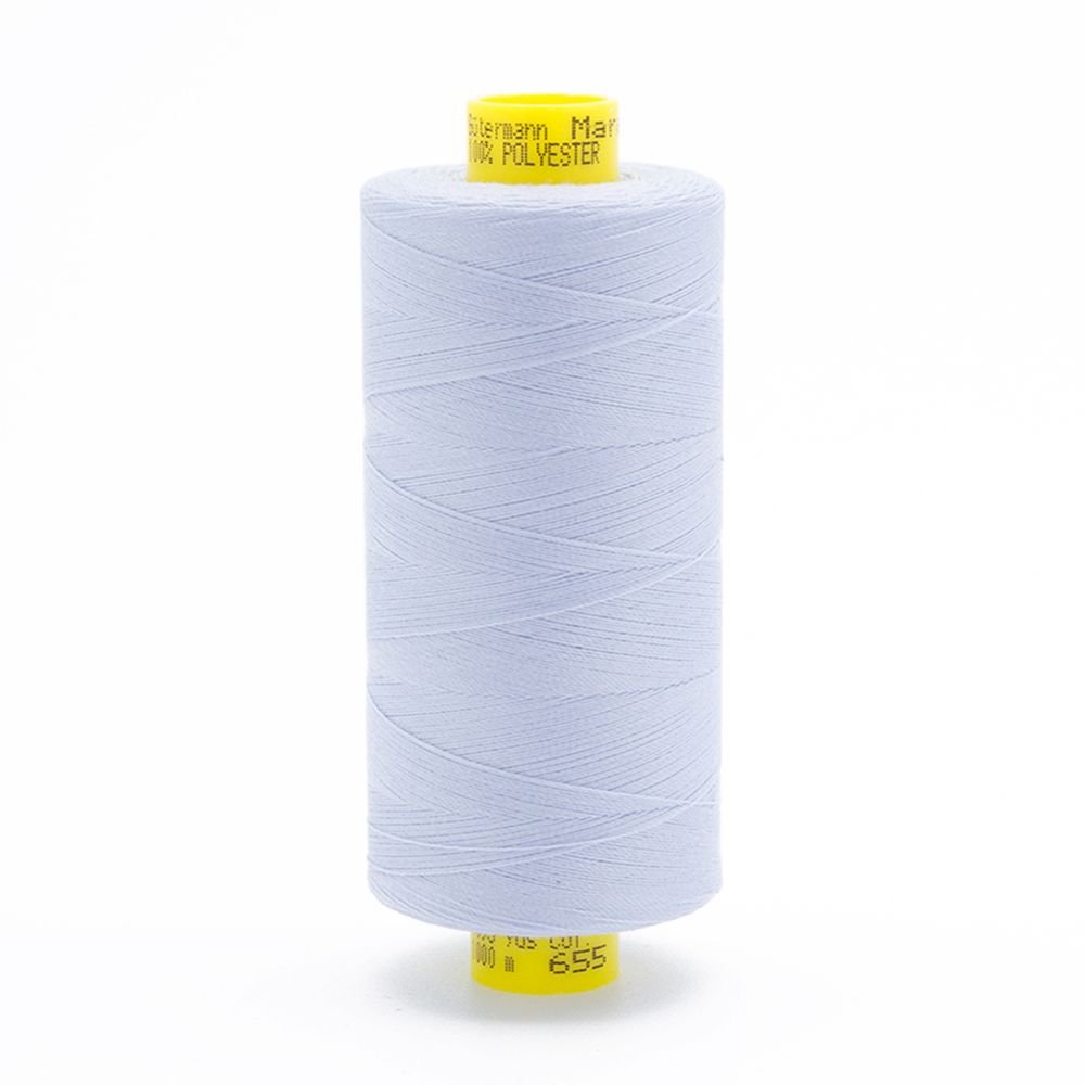 Нитка Gutermann Mara 120 (1000 метров), 1 кат., универсальная | 655 пастельно-сиреневый