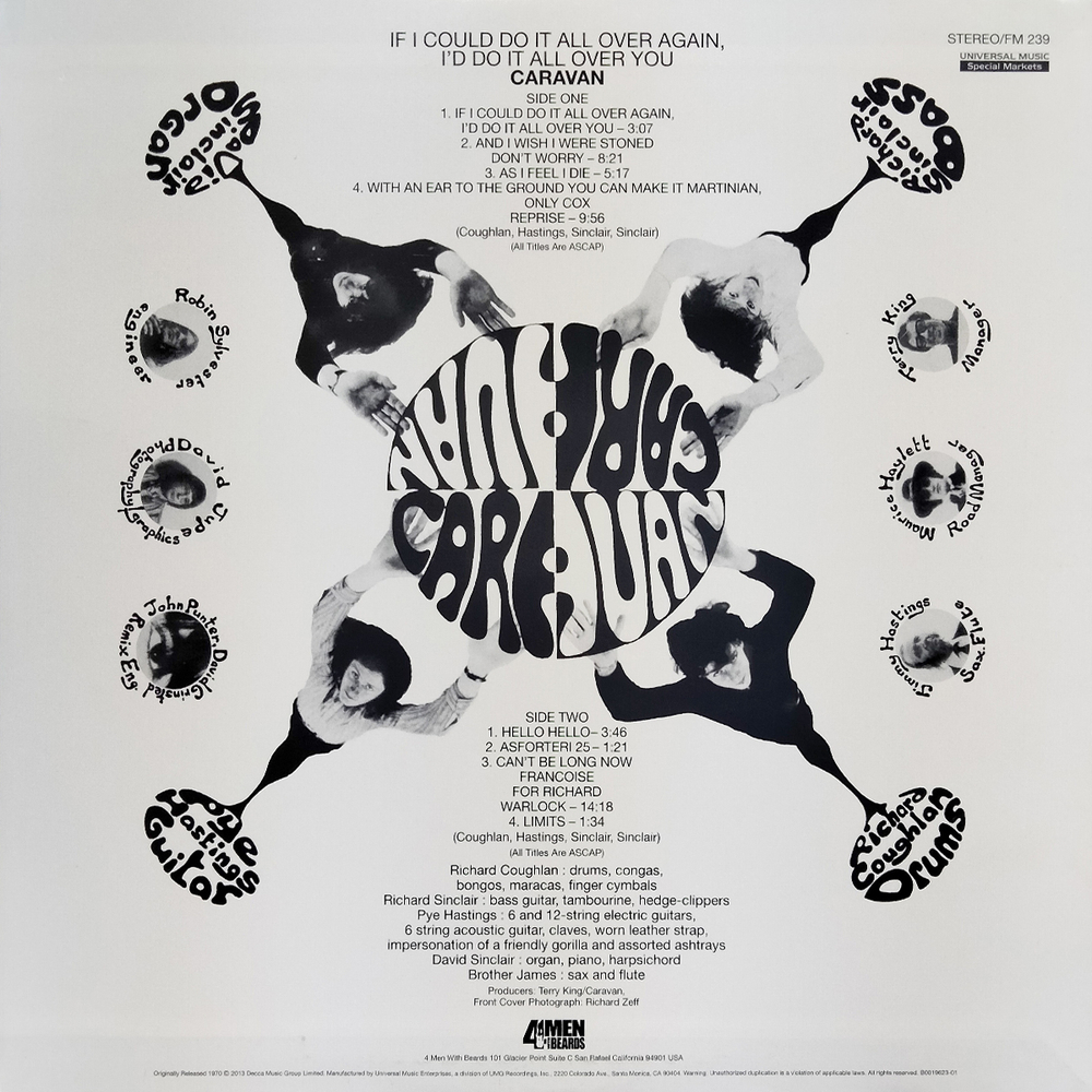 Caravan / If I Could Do It All Over Again, I'd Do It All Over You (LP)