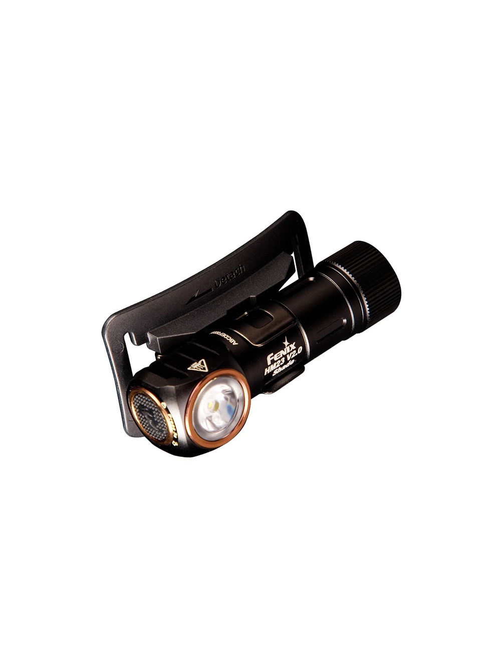 Фонарь Fenix налобный HM23 V2.0 Shade 300 люмен