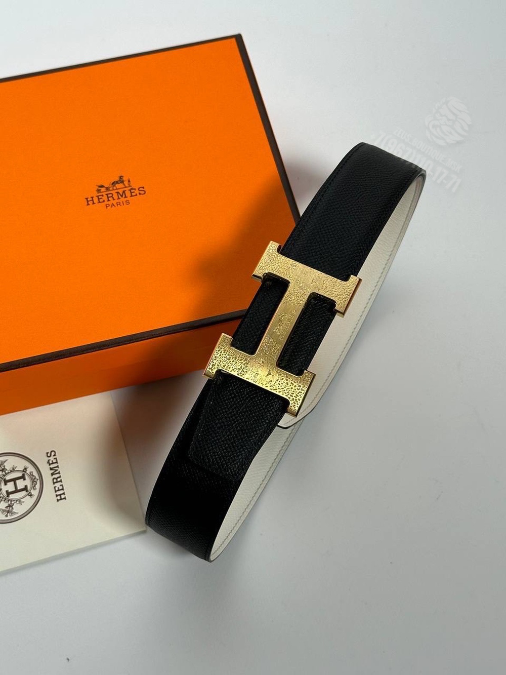 Двухсторонний ремень Hermes