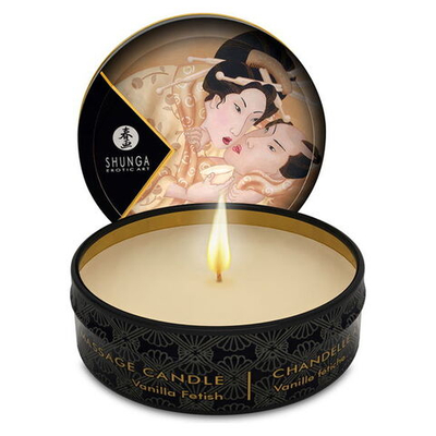 Массажная арома свеча Massage Candle Vanilla Fetish Ванильный фетиш (30 мл)