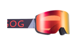 Горнолыжная маска GOG Fury / Matt Black / Reflex Red