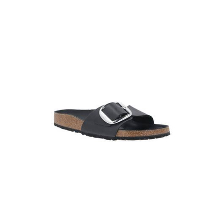 Шлепанцы кожаные madrid Birkenstock - черный(1006523)