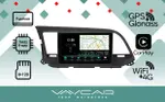 Магнитола для Hyundai Elantra 2016-2018 - Vaycar VA23-0581-2K на Android 13, Быстрая, 2K QLED, CarPlay,4G SIM-слот