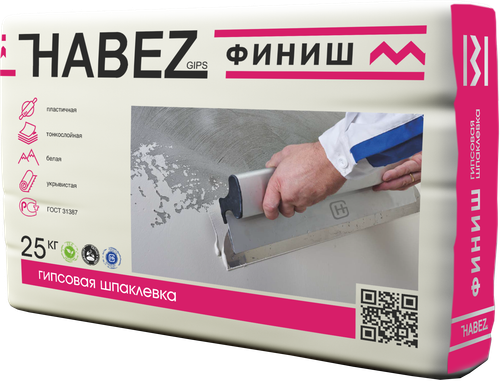 Шпатлевка финиш. HABEZ 25кг