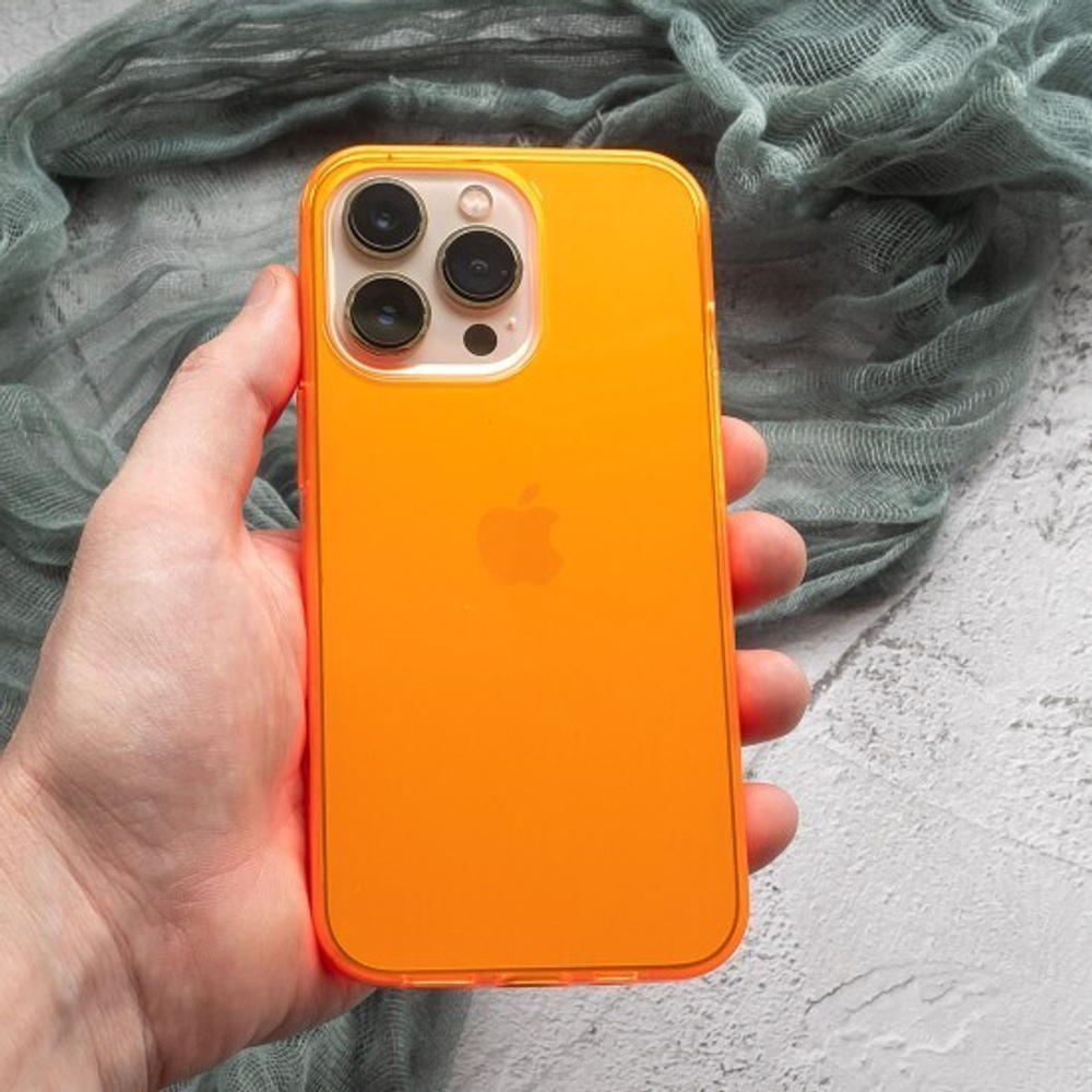 Чехол ТПУ для iPhone 12/12 Pro, 012895 Оранжевый