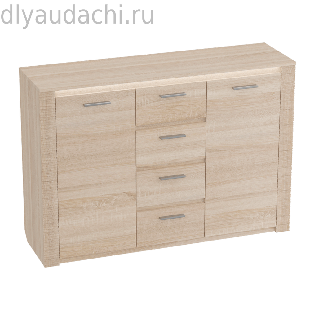 Комод "Элана" 1395 дуб сонома