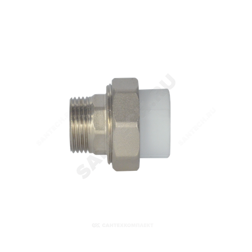 Муфта PP-R комбинированная разъемная белая Дн 32х1 1/4" НР VALFEX 10156132