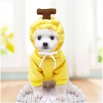 Кофта-толстовка для собаки «Wonderful style-Банан» с капюшоном, размер L (50*30*26см) Ultramarine
