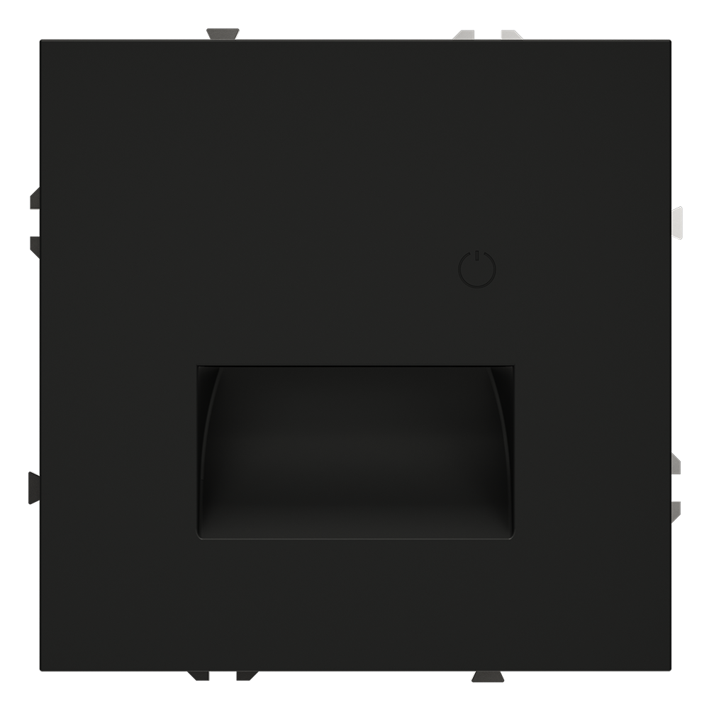 Подсветка светодиодная встраиваемая с датчиком, (черный матовый) Voltum S70 VLS070708
