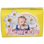 Мыло туалетное ЕЖК Детское ромашка, закрытое 150 г