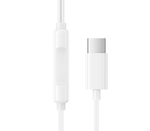 Стереонаушники Borofone BM100 с микрофоном Type-C 1.2м белые