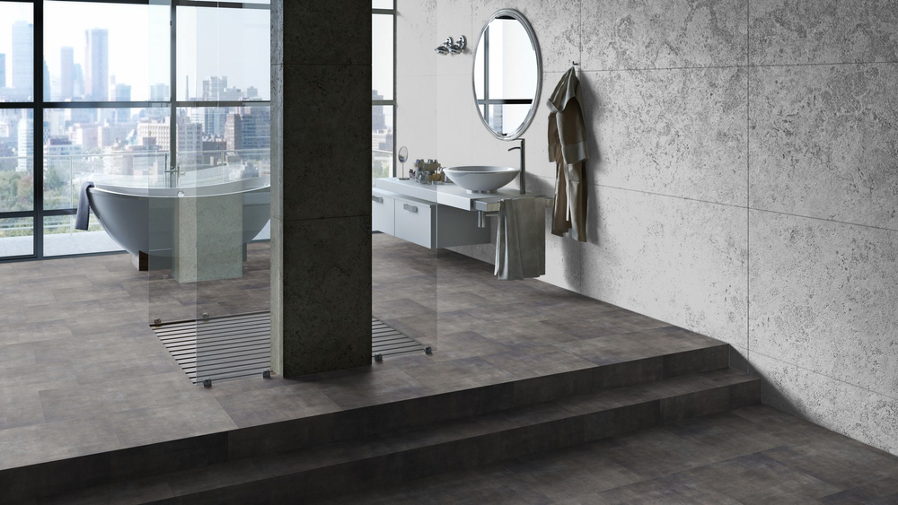 Клеевая ПВХ-плитка Tarkett Lounge CONCRETE