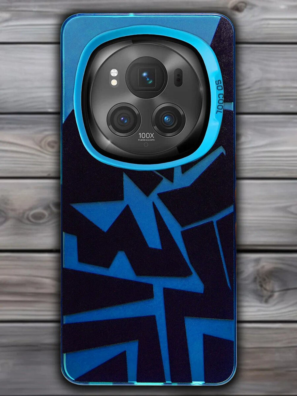 Дизайнерский чехол из пластика для HONOR MAGIC 6 PRO с усиленной защитой камеры и глянцем
