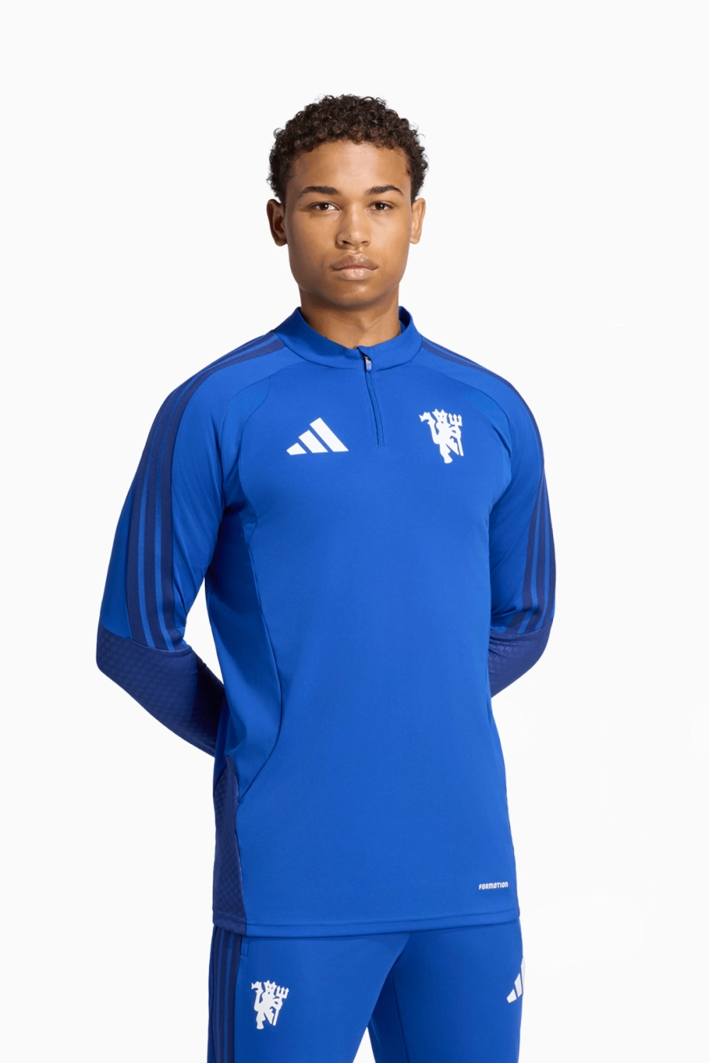 Кофта adidas Manchester United 26/27 Training Top - синий