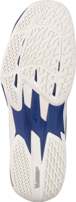 Теннисные кроссовки Babolat Jet Mach 4 All Court - cream/dark blue