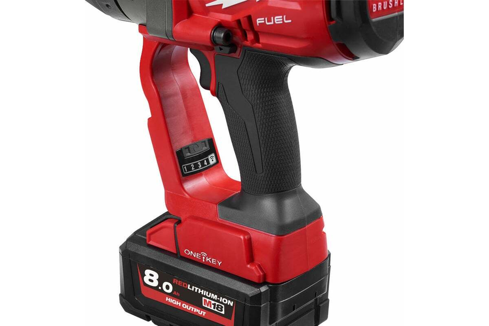 Аккумуляторный импульсный гайковерт Milwaukee M18 ONEFHIWF1-802X ONE-KEY 4933459733