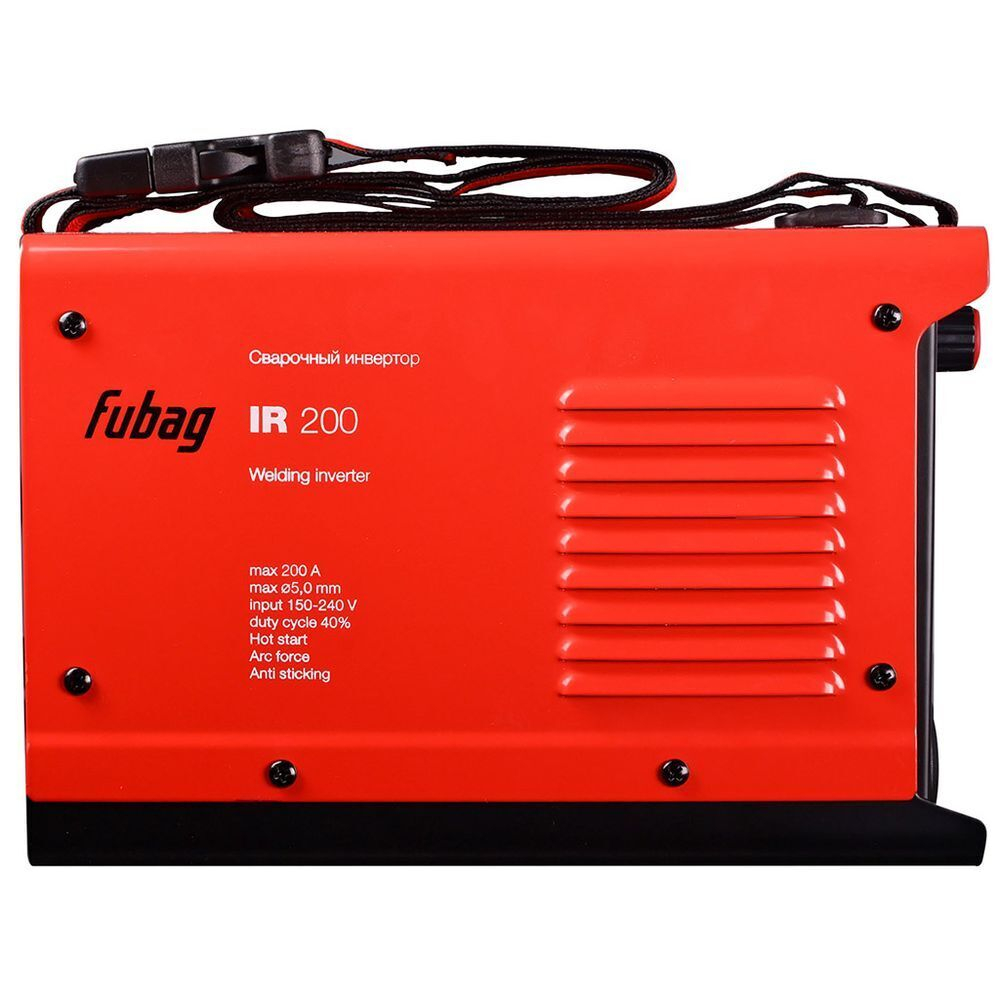 Сварочный аппарат инверт, Fubag, IR 200, 8.1 кВт, 200 А, электрод