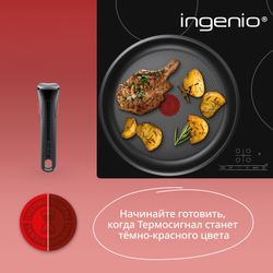 Набор посуды Tefal из нержавеющей стали Ingenio Cook Eat Tefal 4 предмета L881S404