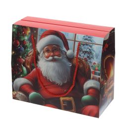 GAEM Пакет подарочный M (бумага 350г/м2, блок 12шт), L27,5 W12,5 H23 см, 4в.