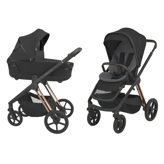 Коляска Espiro Miloo 2 в 1 Diamond Black (110)