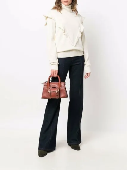 Сумка Chloé Edith Small коричневый