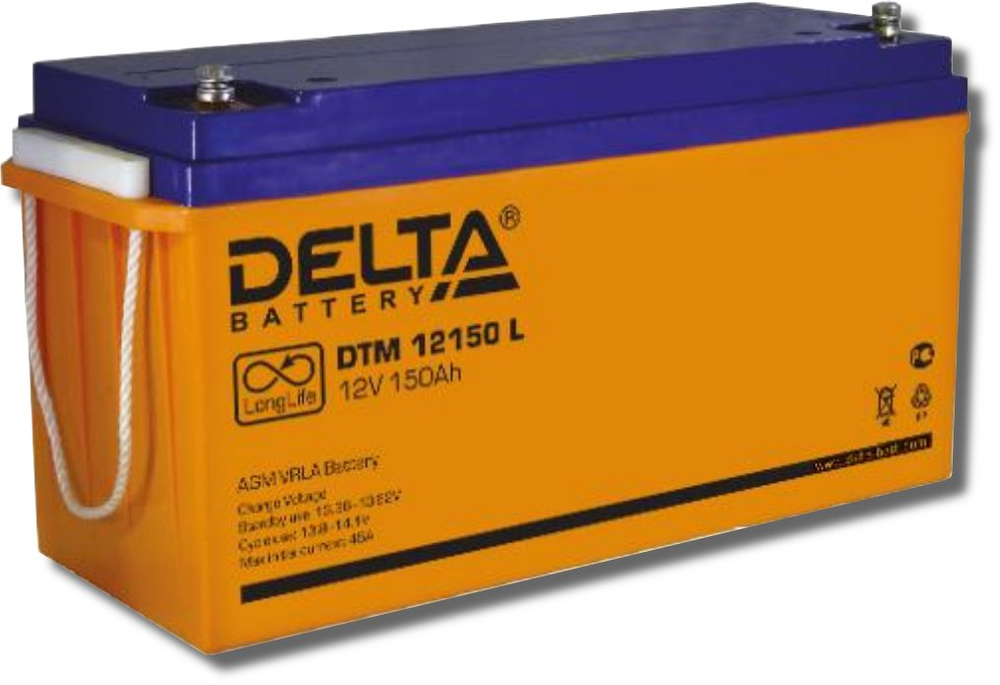 DTM 12150 L Delta Аккумулятор герметичный свинцово-кислотный