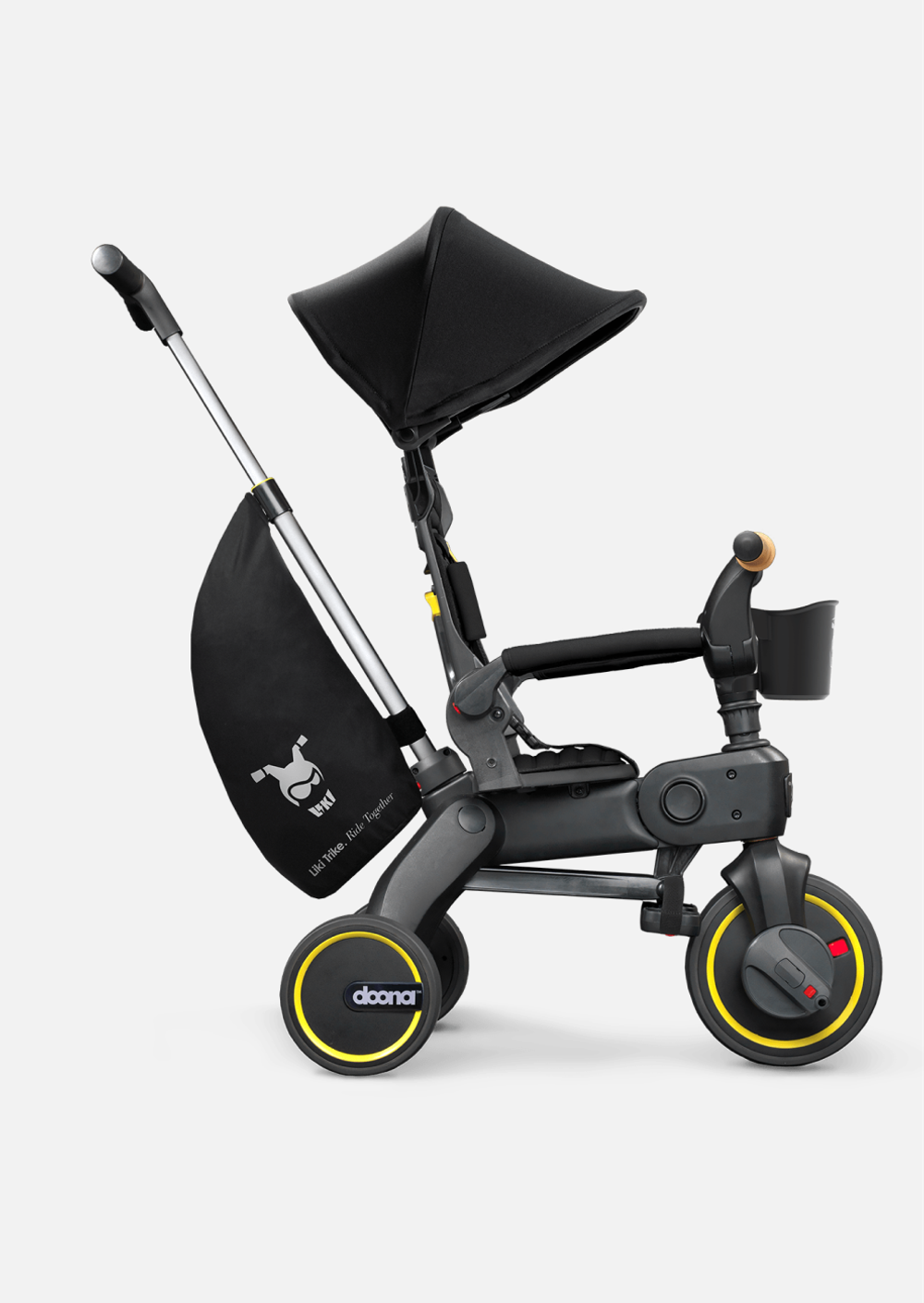 Doona Складной трехколесный велосипед Liki Trike S5, Nitro Black