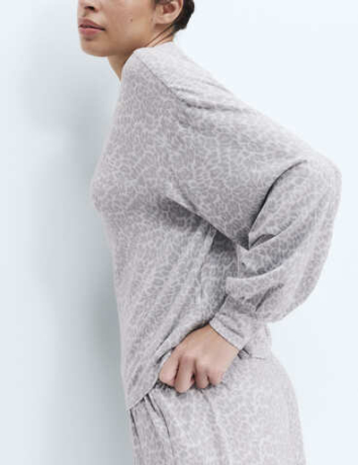 Пижамный комплект с узором T37004640F - Marks & Spencer