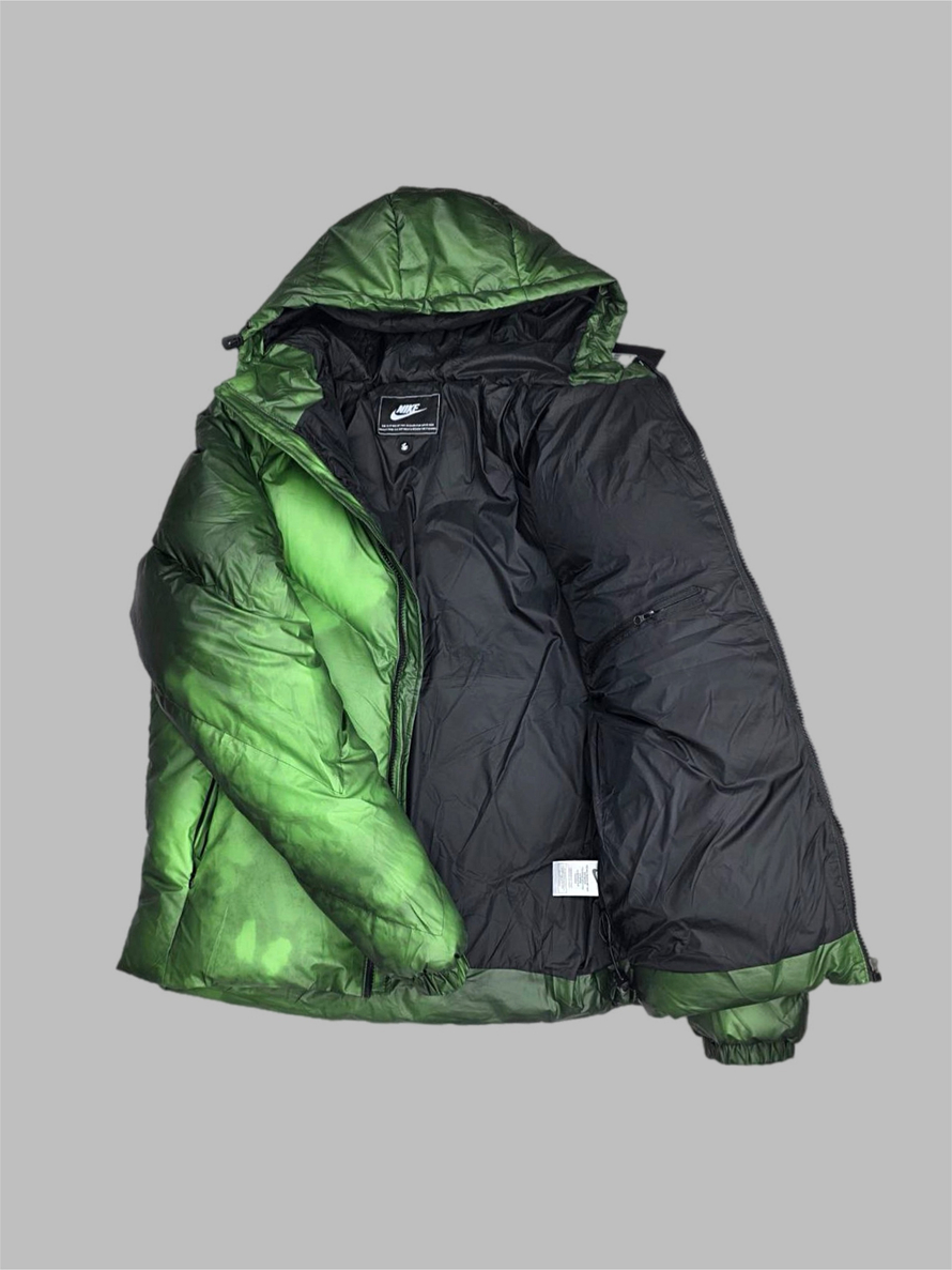 Куртка Nike термохром #D213 (зелен.)