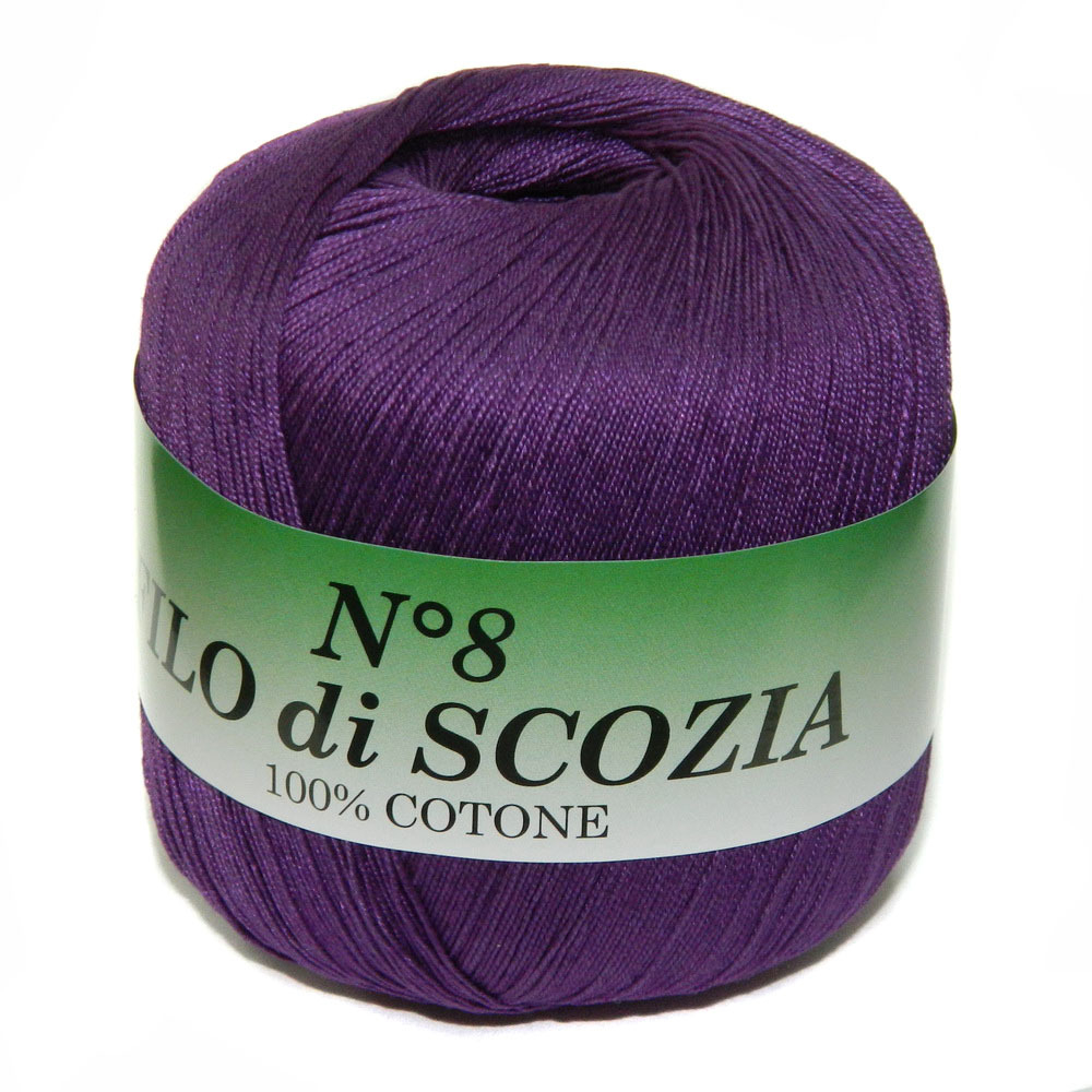 Пряжа Filo Di Scozia №8 50г, 340м, 100%мерсеризованный хлопок (цена за 1 шт)