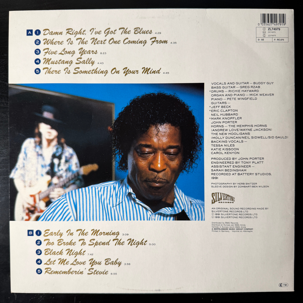 Buddy Guy – Damn Right, I've Got The Blues (Германия 1991г.) Т