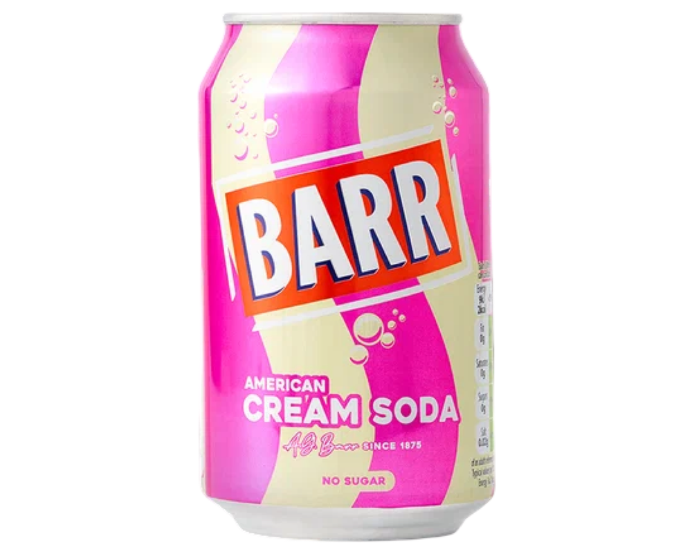 Газированный напиток BARR Cream Soda 330мл