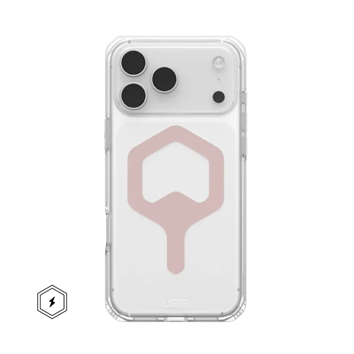 UAG Plyo with MagSafe Series Case for Apple iPhone 17 Pro Max Ice/Rose Gold (Прозрачный)