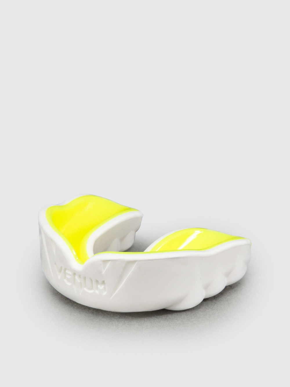 Капа боксерская Venum Challenger White/Yellow