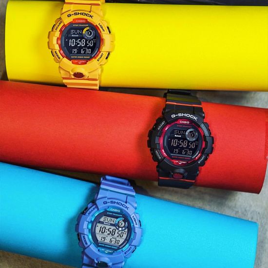 Наручные часы Casio G-SHOCK GBD-800-4ER с шагомером
