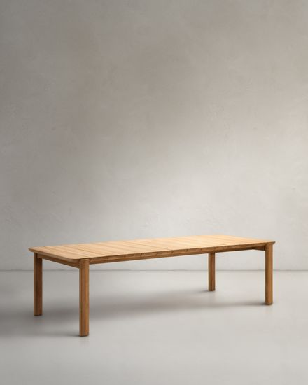 Стол Icaro из массива тикового дерева, 220 x 102 см Испания La Forma