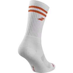 Теннисные носки Babolat Team Single 1P - white/cherry tomato