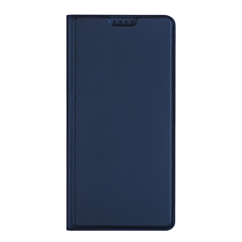 Чехол книжка синего цвета для смартфона Samsung Galaxy S26 Ultra, серия Skin Pro Series от Dux Ducis