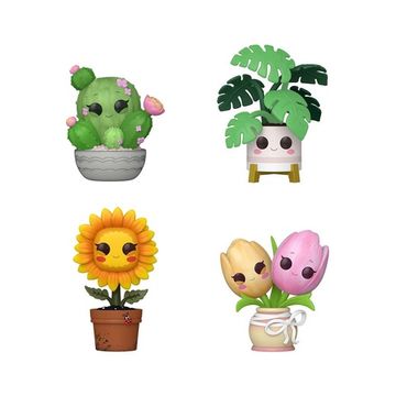 Набор Funko POP! Plants Flora Barrel Cactus/Monstera/Sunflower/Tulip (BF) 4шт 95644