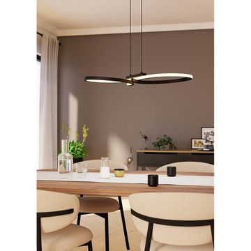 Светодиодный подвесной светильник LED 21W 3000К 901267 чёрный Serpins Eglo