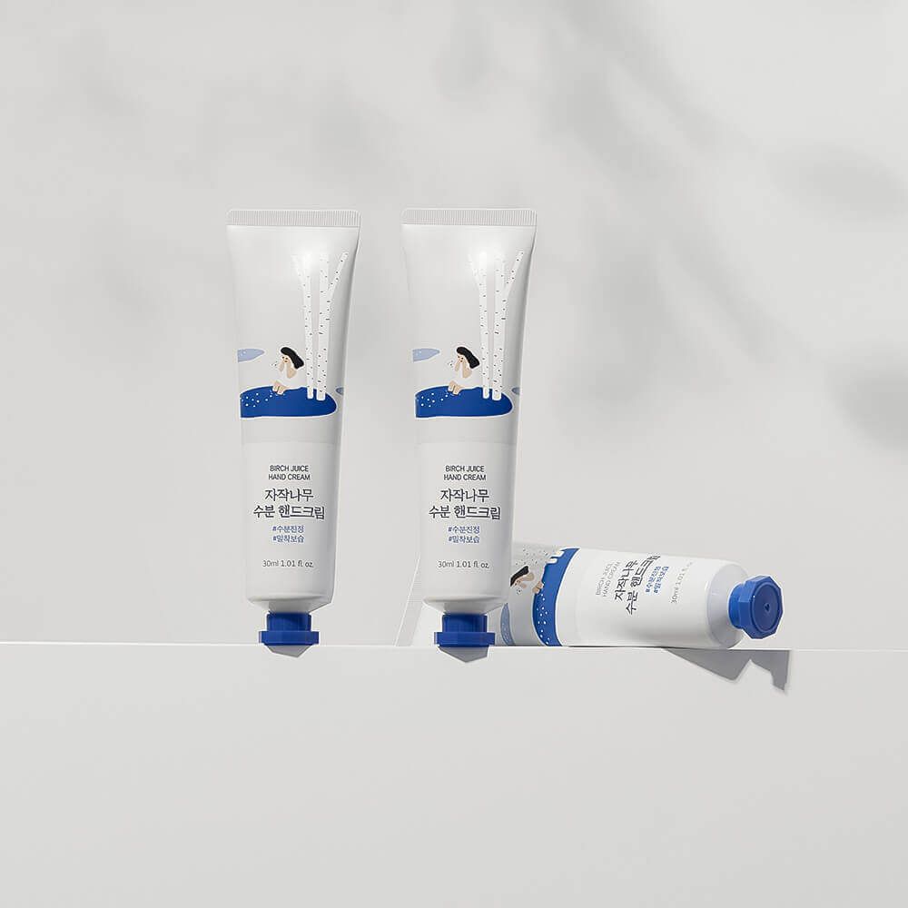 Увлажняющий крем для рук с берёзовым соком Round Lab Birch Juice Hand Cream 30 мл