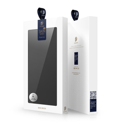 Чехол книжка из PU кожи черного цвета от Dux Ducis для Realme 13 Pro и 13 Pro+, серия Skin Pro Series Case