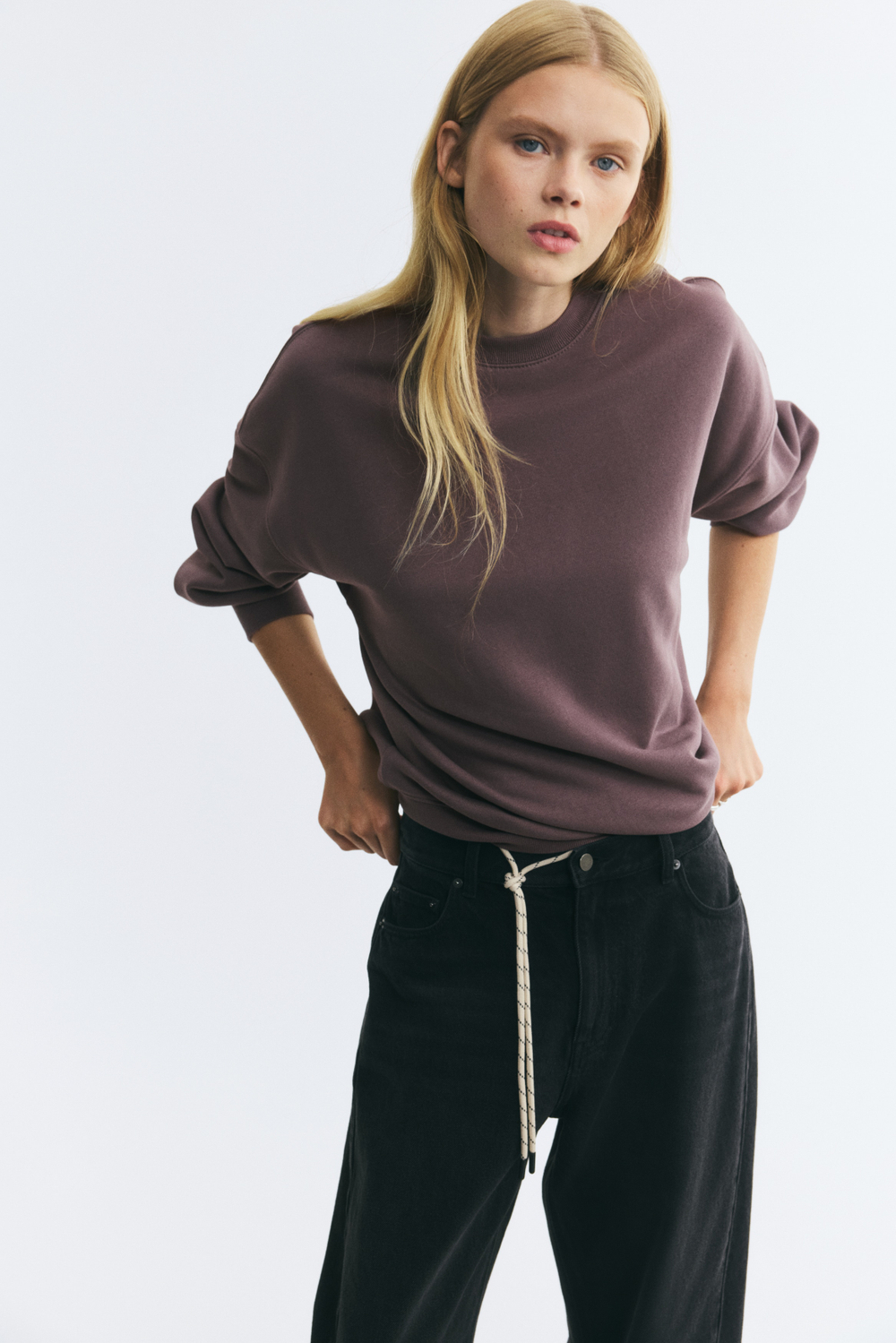 Свитшот оверсайз - H&M