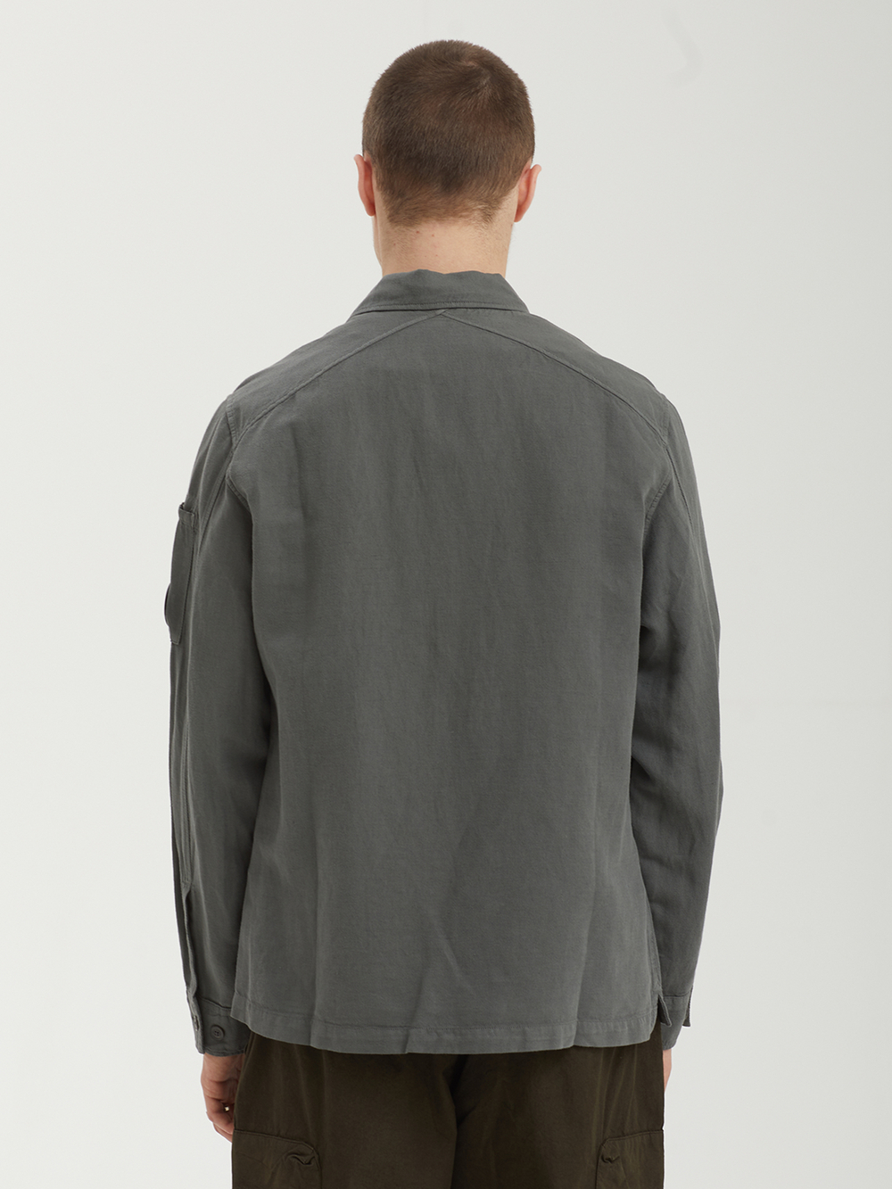 Мужская Рубашка In Broken Twill