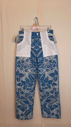 Брюки Sea Blue Trousers цвета морской волны