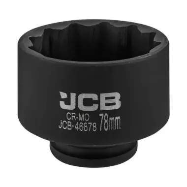 Головка ударная 78мм (12гр.), 3/4'' JCB JCB-46878