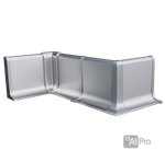 ALUMINIUM Фурнитура к плинтусу Al 13 - 2110 (окончание левое+правое) 100мм